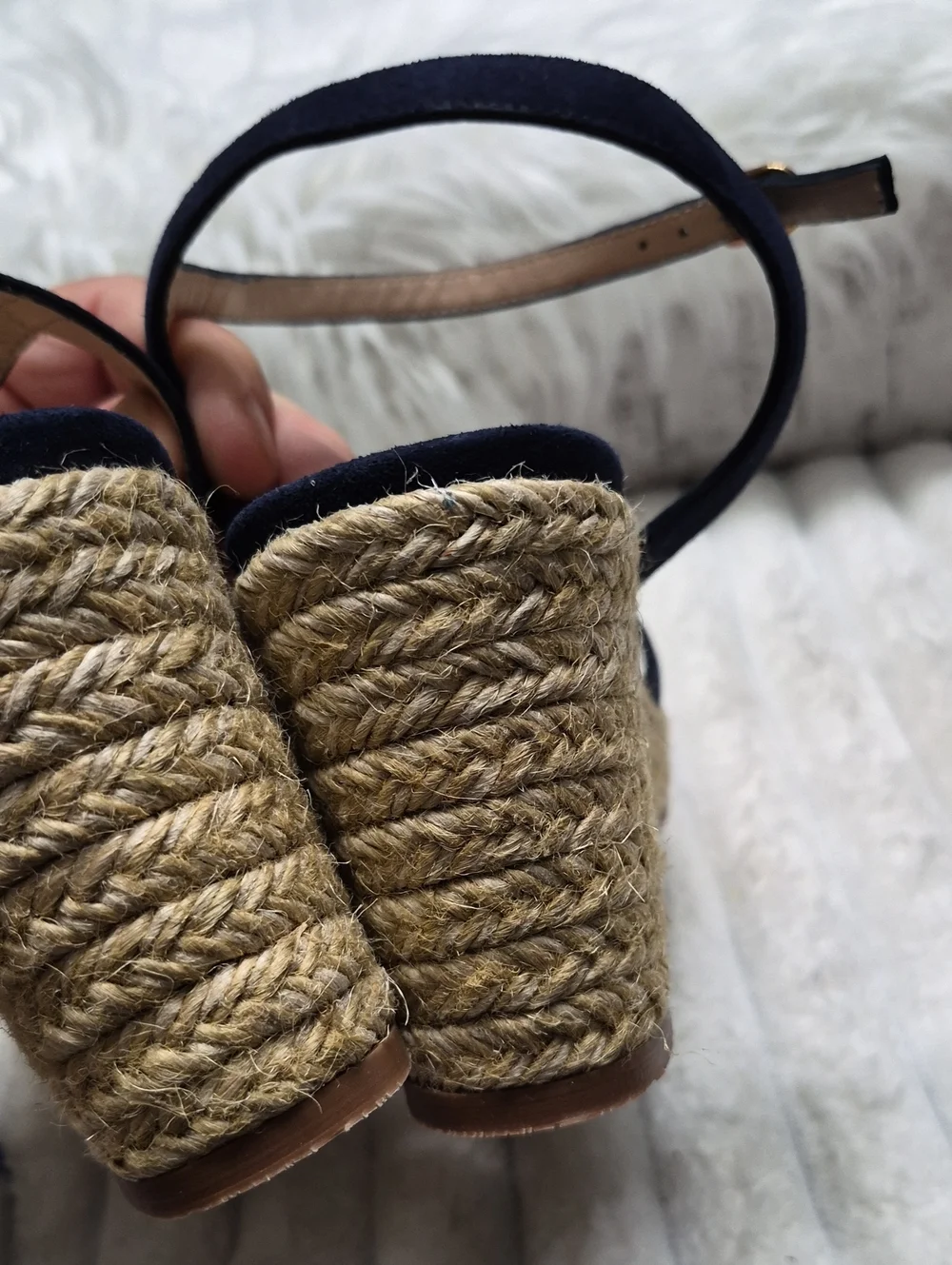 Stuart Weitzman's Dayna espadrille wedges Sandals Women's Sz 9 $425 New